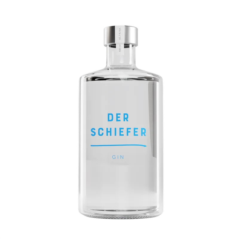 Flasche Schiefer Mediterran Gin