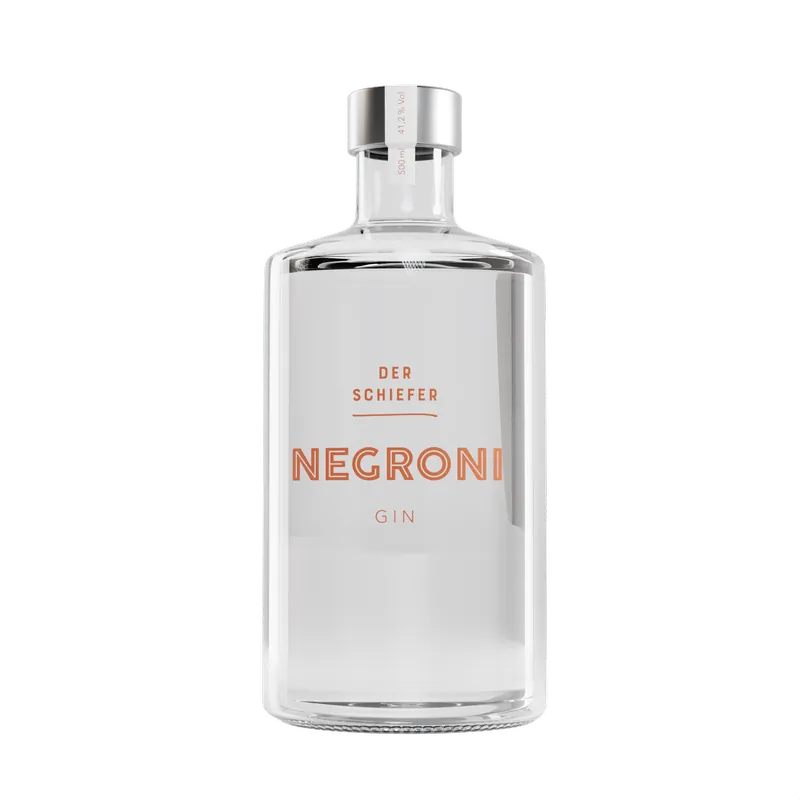 Flasche Schiefer Negroni Gin